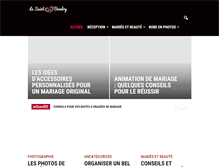 Tablet Screenshot of le-saint-bandry.fr